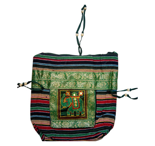 COCAKART - Designer Cotton Bag Multipurpose with Figure Patch Set of 2
